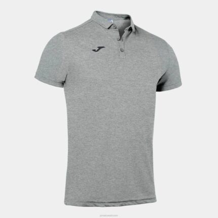 Joma 82P4R4578 مزيج الرمادي قميص بولو قصير الأكمام هواية رجال