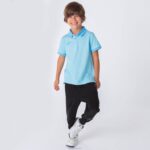Joma 82P4R4581 السماء الزرقاء قميص بولو قصير الأكمام Bali II رجال - Image 2