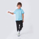 Joma 82P4R4581 السماء الزرقاء قميص بولو قصير الأكمام Bali II رجال - Image 3