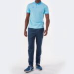 Joma 82P4R4581 السماء الزرقاء قميص بولو قصير الأكمام Bali II رجال - Image 7