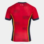 Joma 82P4R4585 أحمر قميص قصير الاكمام 1st موحدة الاتحاد الاسباني للرجبي - Image 2