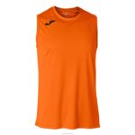 Joma 82P4R4588 البرتقالي بلا أكمام سلة كومبي تي شيرت رجال