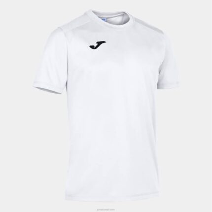 Joma 82P4R4590 أبيض قميص قصير الأكمام قوي رجال