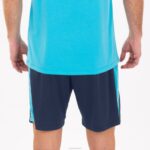 Joma 82P4R4596 الأزرق الداكن الفيروز الفلوريسنت شورت ماكسي رجال - Image 3