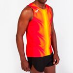 Joma 82P4R4616 احمر اصفر بلا أكمام تي شيرت أوليمبيا رجال - Image 5