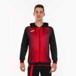 Joma 82P4R4620 أسود أحمر سوبرنوفا سترة مقنعين رجال - Image 2