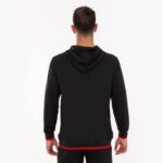 Joma 82P4R4620 أسود أحمر سوبرنوفا سترة مقنعين رجال - Image 3