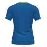 Joma 82P4R4622 الأزرق الملكي الأصفر قميص بأكمام قصيرة العلم الثاني رجال - Image 2