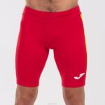Joma 82P4R4623 احمر اصفر لباس ضيق قصير النخبة السابع رجال - Image 2