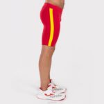 Joma 82P4R4623 احمر اصفر لباس ضيق قصير النخبة السابع رجال - Image 5