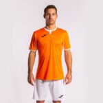 Joma 82P4R4626 برتقالي أبيض قميص قصير الأكمام toletum الثاني رجال - Image 2