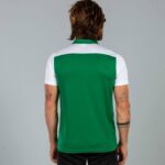 Joma 82P4R4629 أبيض أخضر قميص بولو بأكمام قصيرة هواية II رجال - Image 10