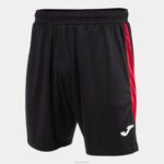 Joma 82P4R4641 أسود أحمر السراويل غلاسكو رجال