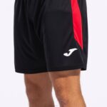 Joma 82P4R4641 أسود أحمر السراويل غلاسكو رجال - Image 4