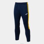 Joma 82P4R4642 الأزرق الداكن والأصفر بطولة طويلة السراويل البيئية رجال