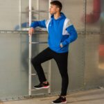 Joma 82P4R4651 الأزرق الملكي سترة مقنعين مريحة III رجال - Image 9
