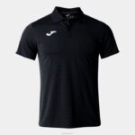 Joma 82P4R4658 أسود قميص بولو قصير الأكمام تورنيو رجال - Image 3