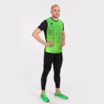 Joma 82P4R4661 أسود أخضر نيون قميص قصير الأكمام النخبة الثامن رجال - Image 4