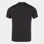 Joma 82P4R4661 أسود أخضر نيون قميص قصير الأكمام النخبة الثامن رجال - Image 8