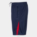 Joma 82P4R4664 الأزرق الداكن الأحمر بطولة برمودا شورتات vii رجال - Image 4