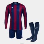 Joma 82P4R4666 الأزرق الملكي بورجوندي وضع بين الكلاسيكية رجال