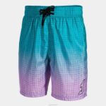 Joma 82P4R4675 أزرق جذوع السباحة متدهورة رجال