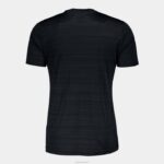 Joma 82P4R4676 أسود قميص قصير الأكمام المستكشف رجال - Image 2