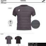 Joma 82P4R4676 أسود قميص قصير الأكمام المستكشف رجال - Image 3