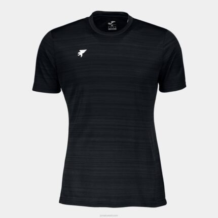 Joma 82P4R4676 أسود قميص قصير الأكمام المستكشف رجال