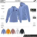Joma 82P4R4696 أسود سترة مقنعين كاليفورنيا رجال - Image 5