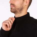 Joma 82P4R4697 أسود مستكشف قميص طويل الأكمام رجال - Image 5