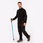 Joma 82P4R4697 أسود مستكشف قميص طويل الأكمام رجال - Image 6