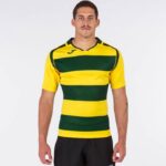 Joma 82P4R4699 أصفر أخضر قميص قصير الأكمام prorugby الثاني رجال - Image 3