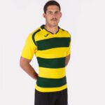 Joma 82P4R4699 أصفر أخضر قميص قصير الأكمام prorugby الثاني رجال - Image 8