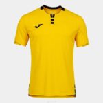 Joma 82P4R4710 أصفر أسود قميص بأكمام قصيرة ذهبي رابعا رجال - Image 10