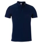 Joma 82P4R4718 الأزرق الداكن قميص بولو بأكمام قصيرة pasarela III رجال