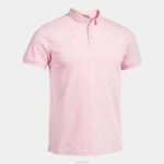 Joma 82P4R4720 لون القرنفل قميص بولو بأكمام قصيرة pasarela III رجال