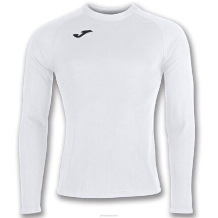 Joma 82P4R4721 أبيض كم طويل قميص براما رجال