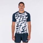 Joma 82P4R4734 الأزرق الداكن الأبيض قميص بأكمام قصيرة myskin iii رجال - Image 2