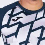 Joma 82P4R4734 الأزرق الداكن الأبيض قميص بأكمام قصيرة myskin iii رجال - Image 5