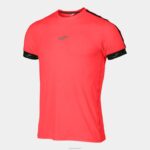 Joma 82P4R4755 نيون المرجان قميص بأكمام قصيرة r-city رجال