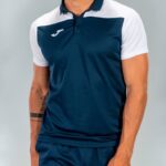 Joma 82P4R519 الأزرق الداكن الأبيض قميص بولو بأكمام قصيرة هواية II رجال - Image 2