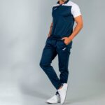 Joma 82P4R519 الأزرق الداكن الأبيض قميص بولو بأكمام قصيرة هواية II رجال - Image 7