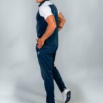 Joma 82P4R519 الأزرق الداكن الأبيض قميص بولو بأكمام قصيرة هواية II رجال - Image 8