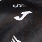 Joma 82P4R534 أسود رمادي غامق قميص قصير الأكمام 3 زي الاتحاد الملكي الاسباني لكرة اليد - Image 3