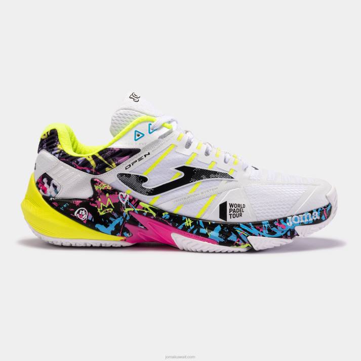 joma_82p4r53_d8a3d8a8d98ad8b6_d8a3d8add8b0d98ad8a9_t_open_23_world_padel_tour_wpt_clay.jpg Joma 82P4R53 أبيض أحذية t.open 23 world padel tour-wpt clay - Image 1