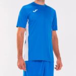 Joma 82P4R545 أزرق ملكي أبيض قميص كوزنسا بأكمام قصيرة رجال - Image 2