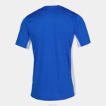 Joma 82P4R545 أزرق ملكي أبيض قميص كوزنسا بأكمام قصيرة رجال - Image 4