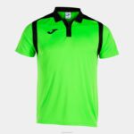 Joma 82P4R557 نيون أخضر أسود بطولة قميص بولو بأكمام قصيرة v رجال - Image 7
