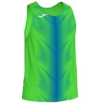 Joma 82P4R558 الفلورسنت الأخضر والأزرق الملكي بلا أكمام تي شيرت أوليمبيا رجال